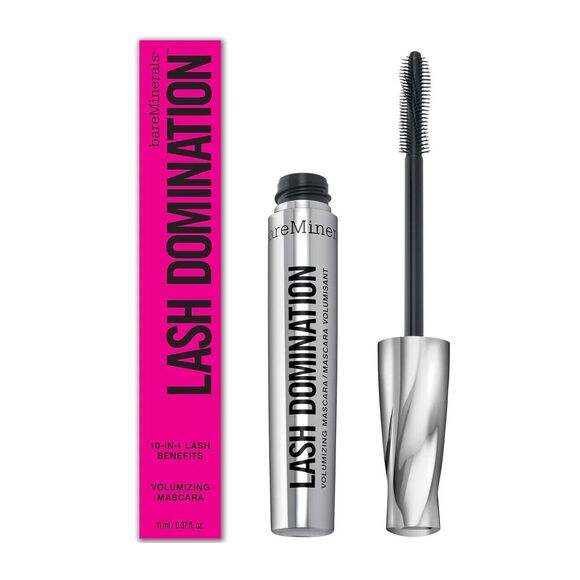 bareMinerals Lash Domination Mascara - Intense Black - NIB - Full Size (0.37oz) - Picture 2 of 3